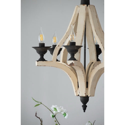 Artisan rustic hanging ceiling light casting an inviting, premium glow over a designer home dining table setup.