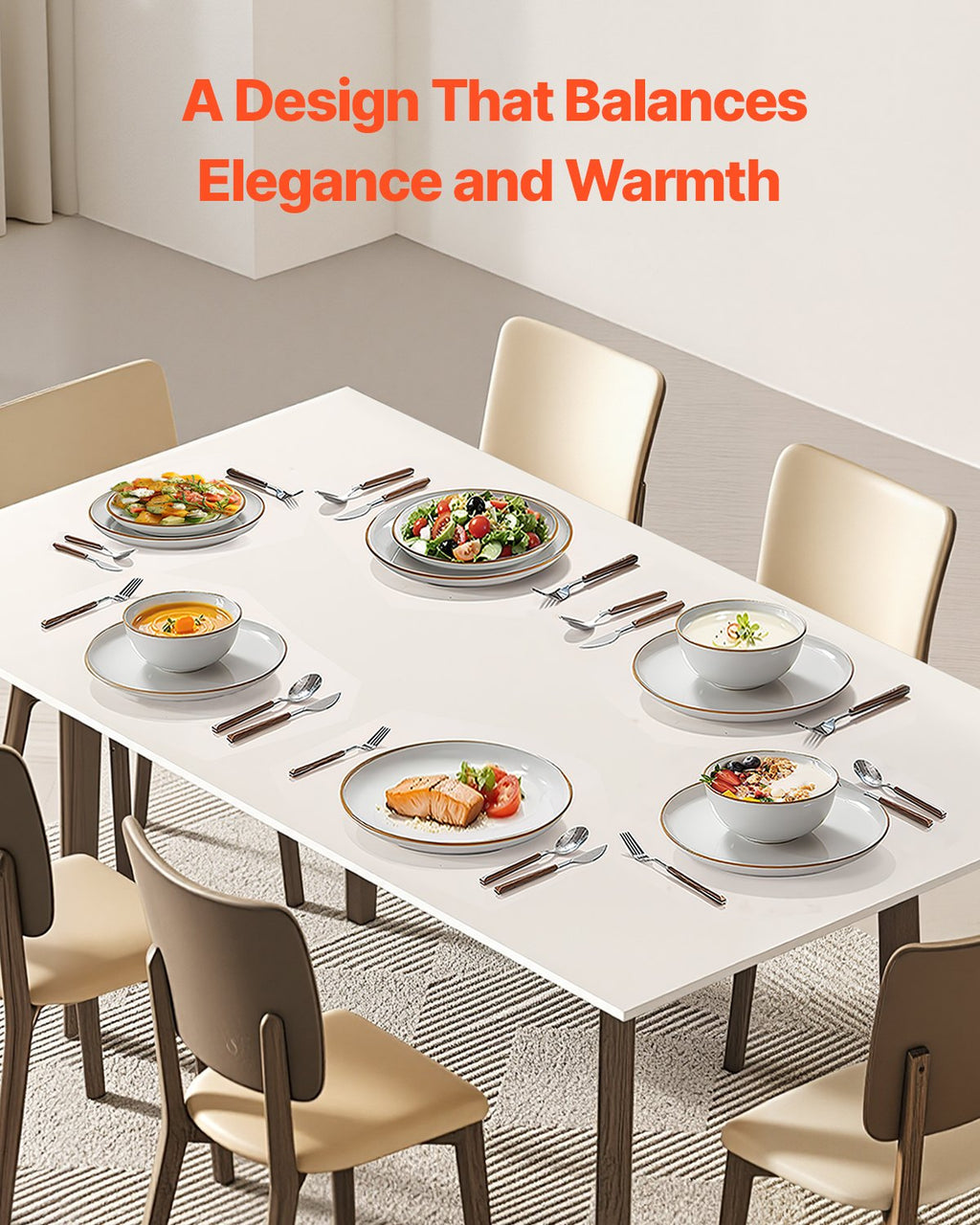 Minimalist white ceramic dinner plate displaying flat geometric base and sleek modern edge lip