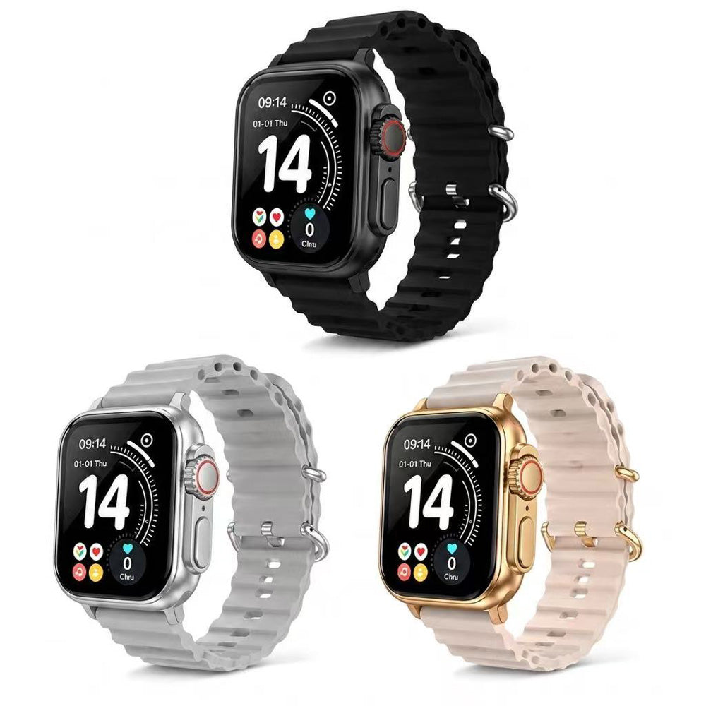 Chrono-Grid 10 in 1 ecosystem smart watch gift box displaying all items inside the vault