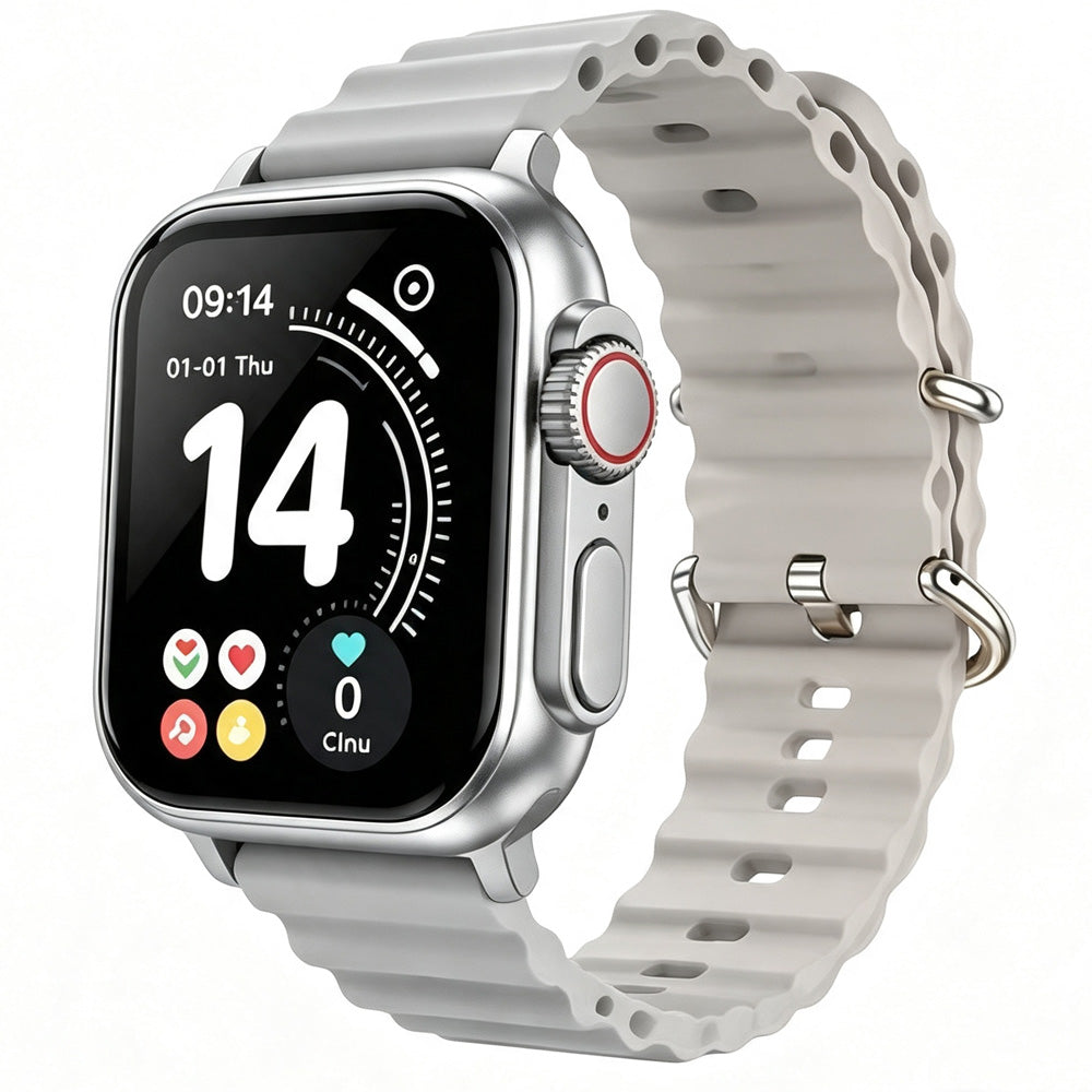 Intelligent biometric smart watch tracking multi sport activity and heart rate statistics